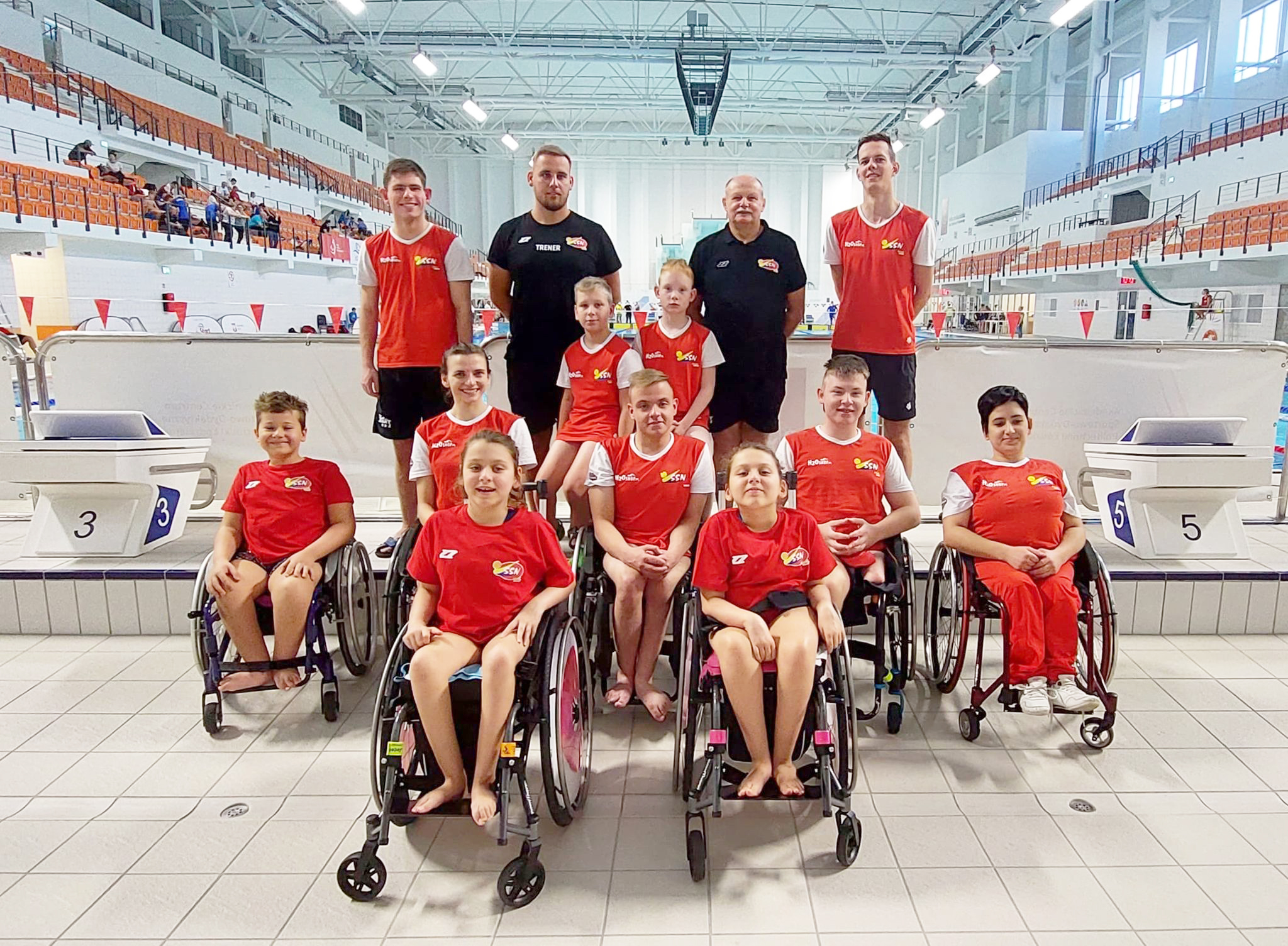 SSN START Łódź - Sekcja Pływacka Osób Niepełnosprawnych w AQUA SPEED magazyn