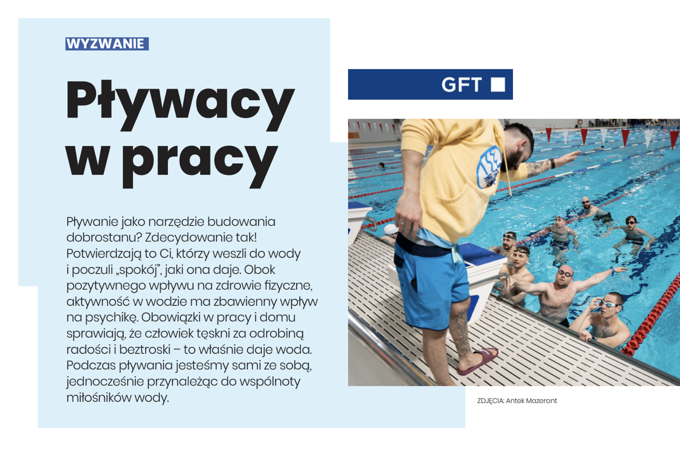 AQUA SPEED magazyn | GFT na treningu pływania