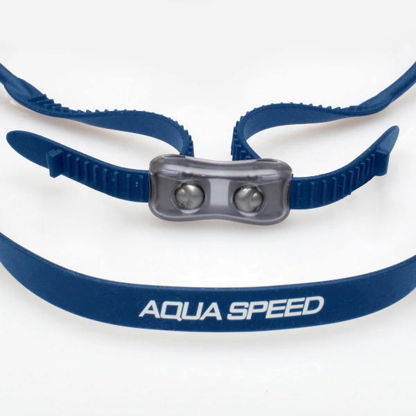 Zbliżenie na klamrę okulary pływackie Aqua Speed Vortex Vision