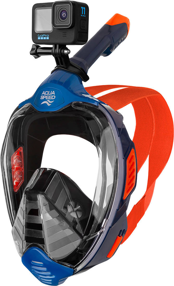Fullface diving snorkeling mask Veifa ZX 10 navy ALL ACCESSORIES