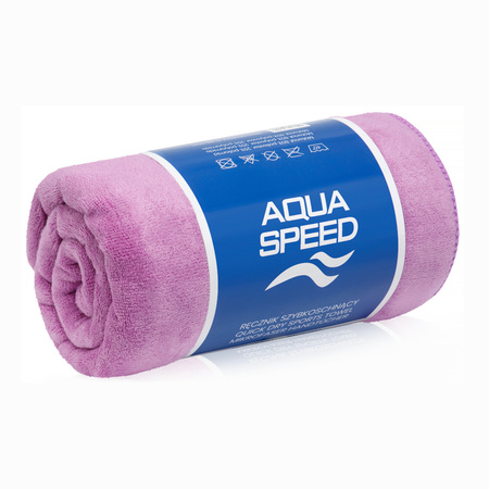 Szybkoschnący ręcznik z mikrofibry DRY SOFT 09 50x100 - fioletowy