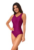 One-piece swimming costume with cups Aqua Speed Sophie 33 - pink