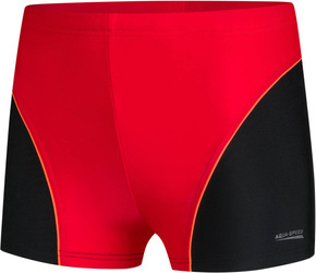 Chłopięce spodenki pływackie Aqua Speed Leo 16 - czerwone