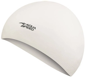 Latex swim cap Aqua Speed Soft Latex 05 - white
