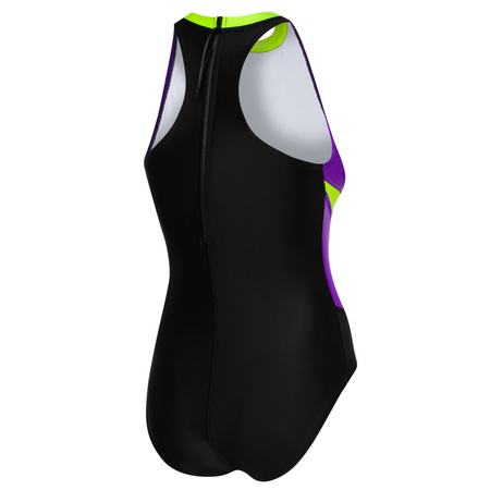 Kostium jednoczęściowy pływacki Aqua Speed Nina 19 - fioletowy