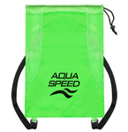 Pojemny worek na plecy Aqua Speed Mesh Backpack 11 - zielony 