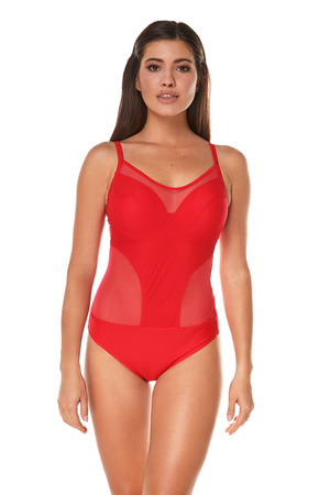 Kostium kąpielowy jednoczęściowy pływacki plażowy Evelyn Aqua Speed  31 - czerwony