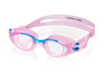 Okulary pływackie dla dzieci Aqua Speed Maori 63 - różowe - bezbarwne szkła 