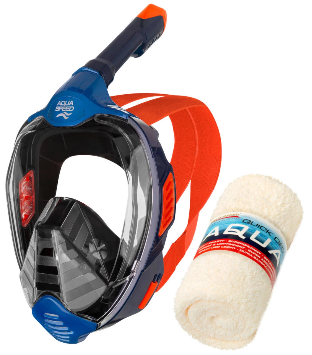 Mask　SBD Maska pełnotwarzowa do nurkowania - snorkelingu Aqua Speed