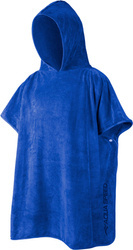 Poncho - ręcznik z mikrofibry dla dzieci Aqua Speed 80 x 140 cm 01 - niebieskie