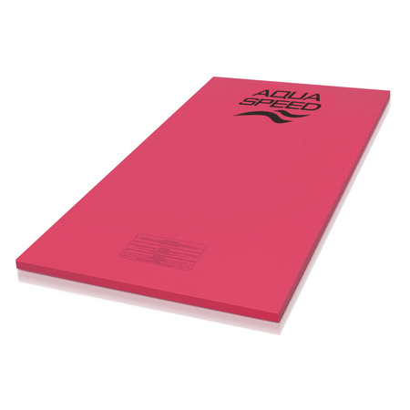 Foam swimming mat AQUA SPEED 200x100x4 cm -red