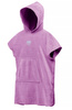 Microfiber poncho for adults Aqua Speed 09 - purple