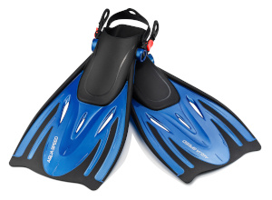 Regulowane płetwy do nurkowania Aqua Speed Wombat 11 - niebieskie
