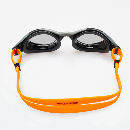 Aqua Speed Aquilo 75 Swimming Goggles – Black & Orange