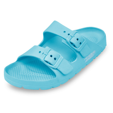 Built-up pool shoes for kid's Aqua Speed Laredo 02 - blue