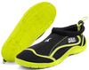 Buty do wody ze ściągaczem Aqua Speed 28A - żółto-czarne