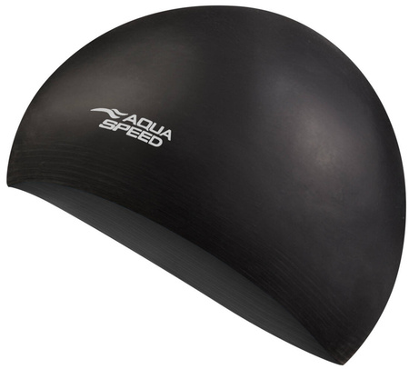 Lateksowy czepek pływacki Aqua Speed Soft Latex 07 - czarny