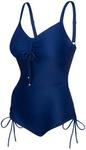 Regulowany strój kąpielowy jednoczęściowy Aqua Speed Alexa 04 - granatowy