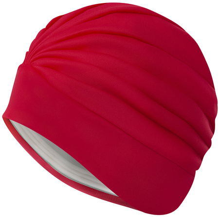 Damski czepek kapielowo - pływacki Aqua Speed Turban Cap 31 -  czerwony