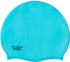 High-stretch silicone swim cap Aqua Speed Mono 02 - blue