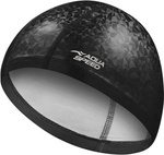 Czepek pływacki powlekany poliuretanem Aqua Speed  Flux 07  - czarny 