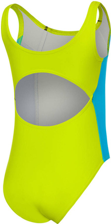 Kostium kąpielowy jednoczęściowy pływacki Aqua Speed Luna roz. 104-128 cm 82 - zielony 