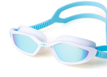 Okulary pływackie Aqua Speed Raven Mirror 29 - białe