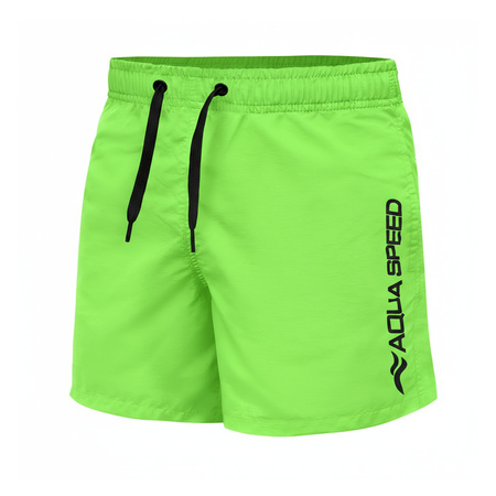 Boys’ Aqua Speed Owen Junior Swimming Shorts, color 11 -green