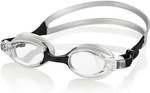 Okulary pływackie Aqua Speed Amari 45 - srebrne - bezbarwne szkła