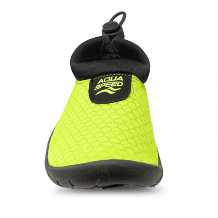 Children's water shoes with drawstring Aqua Shoe 30 kol.18 – yellow and black