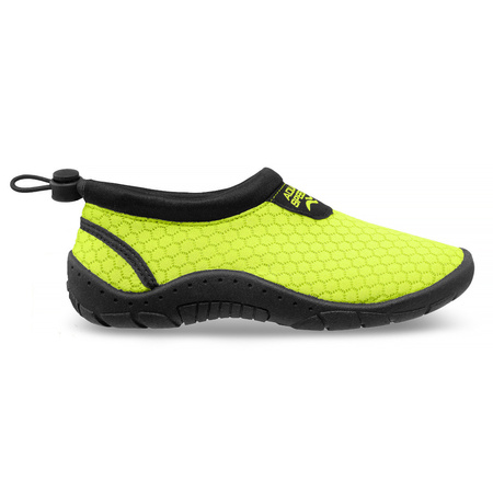 Children's water shoes with drawstring Aqua Shoe 30 kol.18 – yellow and black