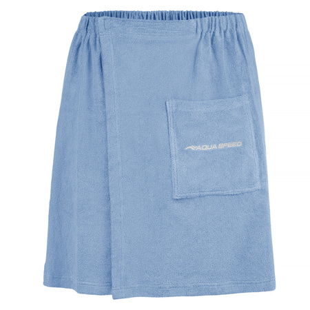  Sauna Towel Tunic Bath Kilt AQUA SPEED 02 – Blue