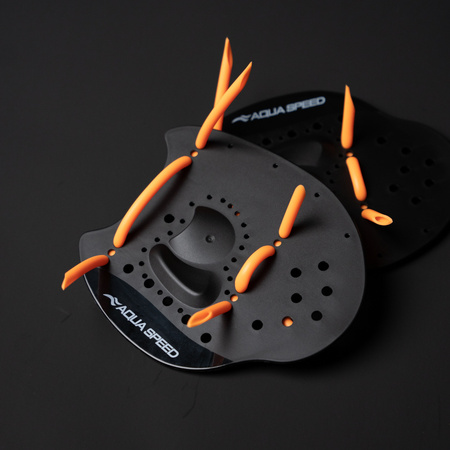 Wiosełka do pływania Aqua Speed Skill Paddle roz. M 07 - czarne 