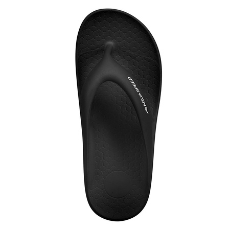 Piankowe klapki japonki basenowe Aqua Speed Malaga 07 - czarne 
