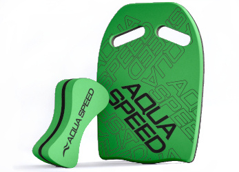 AQUA SPEED Wave kickboard + figure eight learning board set 38