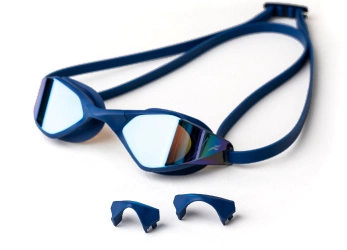 Okulary pływackie Aqua Speed Riptide Mirror 10 - niebieskie 