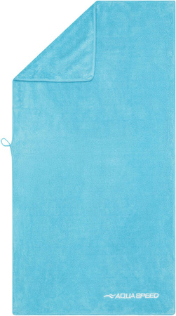 Szybkoschnący ręcznik z mikrofibry Aqua Speed Dry Coral 50x100 cm - 02 jasnoniebieski