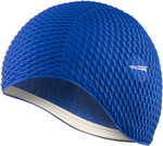 Lateksowy czepek pływacki na długie włosy Aqua Speed Bombastic 10 - granatowy