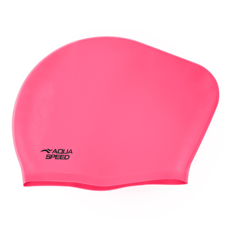 Swimming cap for long hair Aqua Speed Long Hair Cap 03 - pink