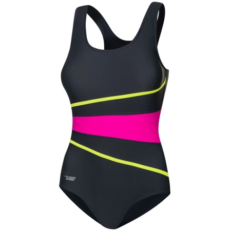 One-piece swimsuit with cup Stella 331 - graphite