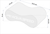 Aqua Speed swimming board ÓSEMKA 4 SWIRL 05 - black 