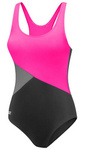 Kostium kąpielowy jednoczęściowy Aqua Speed Bella 139 - różowy 