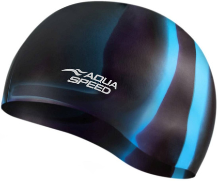 Silikonowy czepek pływacki Aqua Speed Bunt 33 - kolorowy