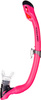 Snorkeling set for kids Enzo + Samos 03 + mesh bag - pink 