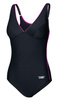 One-piece swimsuit Aqua Speed GRACE 01 – black and pink