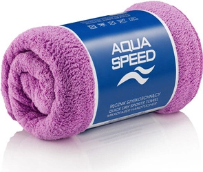 Quick drying microfiber towel Aqua Speed Dry Coral 50x100 cm - 09 pink