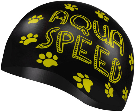 Swim cap for children Aqua Speed Kiddie Cat 07