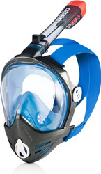 Maska do snorkelingu pełnotwarzowa Aqua Speed Brizo 01 - grafitowa