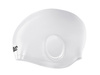 Big silicone swim cap and long hair Aqua Speed Ear Cap Volume 05 - pearl white 