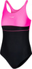 Girls' swimsuit Emily 19 - black and pink